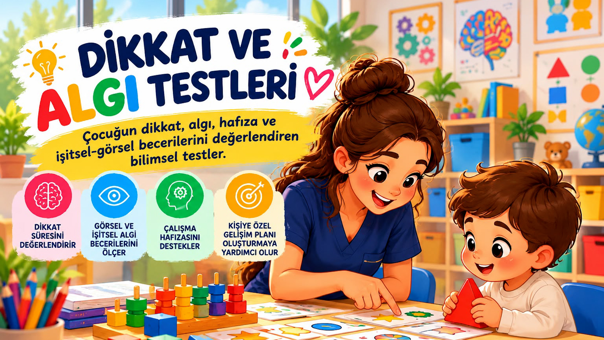 DİKKAT VE ALGI TESTLERİ