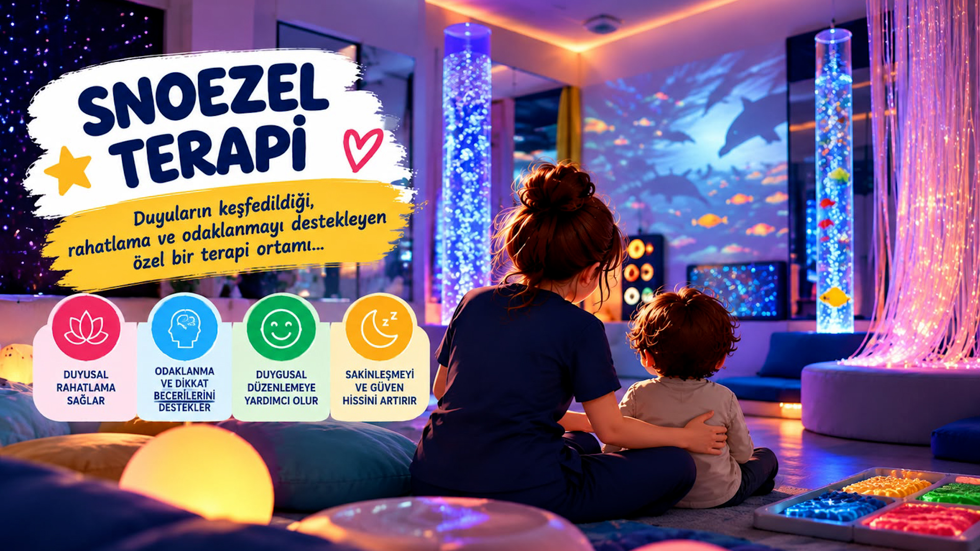 SNOEZELEN TERAPY (ÇOKLU DUYU TERAPİSİ)